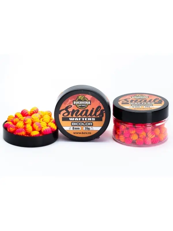 Bucovina Baits Wafters Snails, 6 mm, 20 gr. Discount