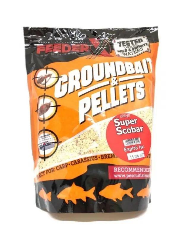 Plată sigură Feeder X Nada 900 gr. Super Scobar