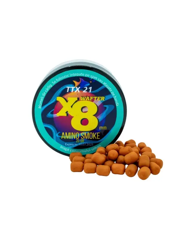 Retur gratuit TTX21 Wafter, Dumbell, X8, 8 mm, 25 gr.