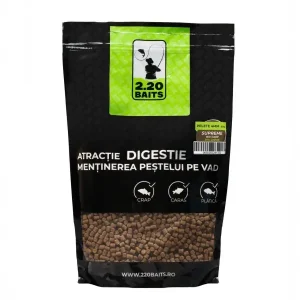 2.20 Baits Pelete Supreme, 4 mm, 800 gr Lichidare de stoc