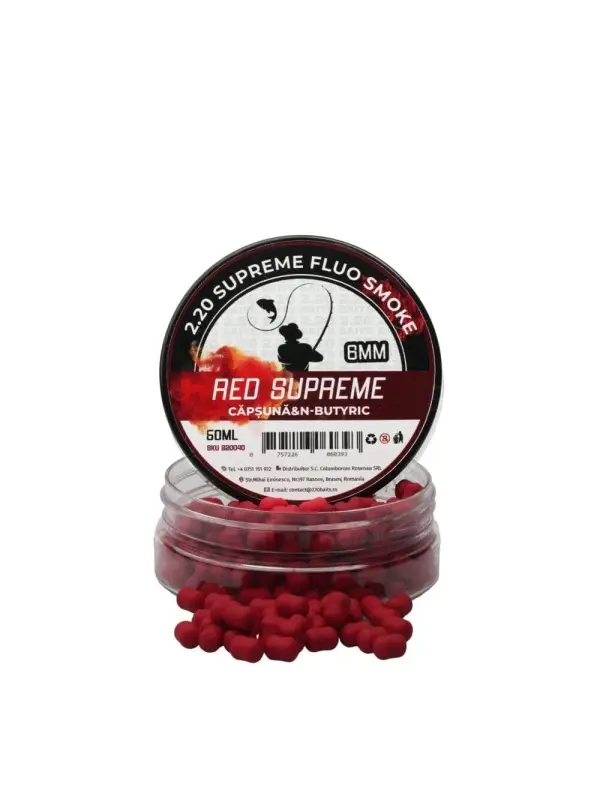 Cumpără online 2.20 Baits Wafter, Supreme Fluo, 6 mm, 60 ml.