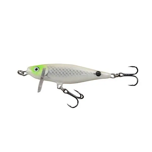 Ofertă Salmo, Vobler Thrill Sinking, Full White Scale (FWS)