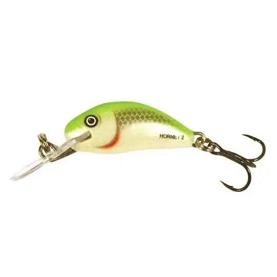 Salmo, Vobler Hornet Lime Blast (LBS), Sinking, 2,5cm, 1,5gr. Cumpără online