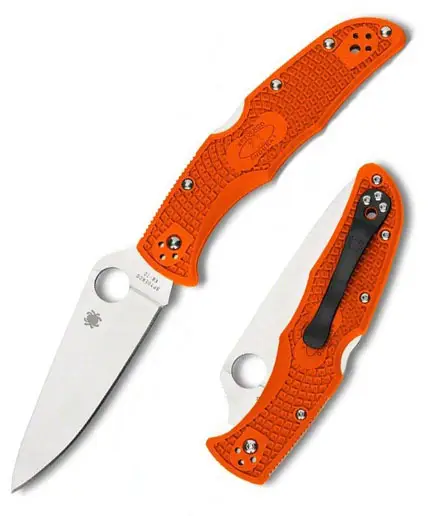 Spyderco Endura Flat Ground Orange C10FPOR Reducere