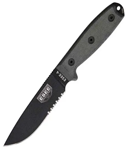 Cumpărături sigure ESEE Model 4 Part Serrated