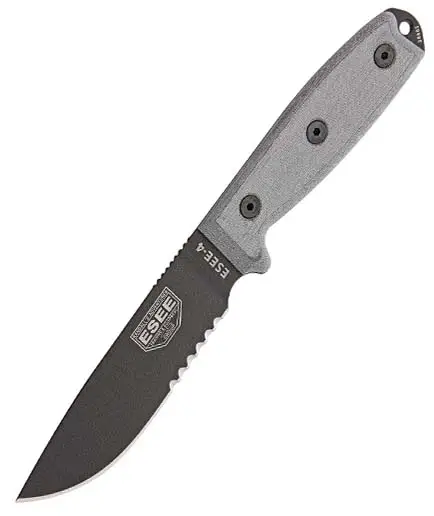 Nu rata ESEE Model 4 Stainless Serrated