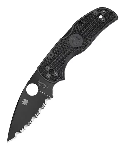 Livrare gratuită Spyderco Native 5 Serrated Black SC41SBBK5