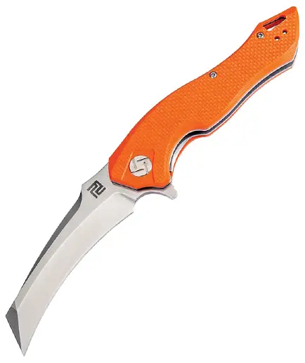 Retur gratuit Artisan Eagle Linerlock Orange D2 ATZ1816POEF