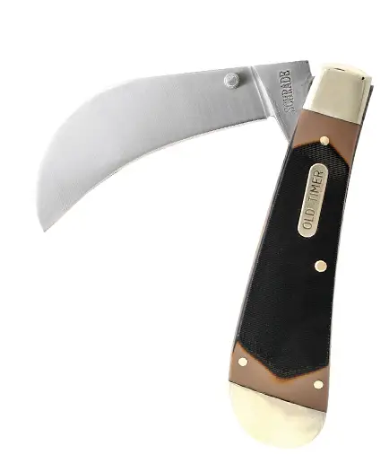 Schrade Old Timer Hawkbill Pruner SCH216OT Expediere rapidă