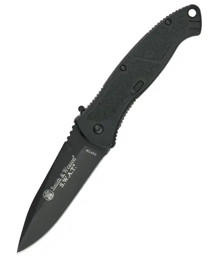 Bestseller Smith & Wesson Large Black SWAT Linerlock SWATLB