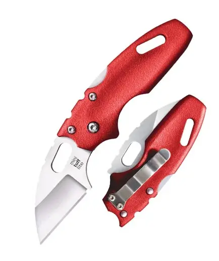 Cold Steel Mini Tuff Lite Plain Edge Red CS20MTR Ofertă specială