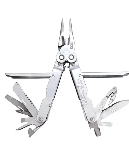 SOG Powerlock Satin V-Cutter S62N-CP Disponibil imediat
