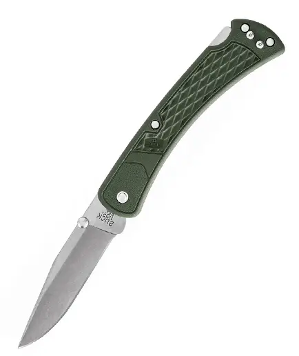 Buck 110 Slim Select Lockback OD Plată sigură