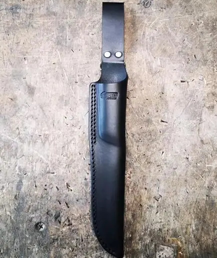Leather sheath for Knife TRC This is Freedom Ieftin