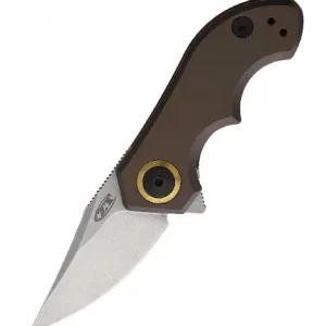 Zero Tolerance Small Galyean Bronze Titanium ZT0022TIBRZ Expediere rapidă