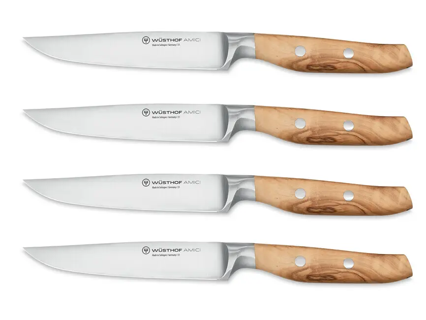 Wüsthof AMICI set 4 cuțite de friptură 12 cm Reducere de preț