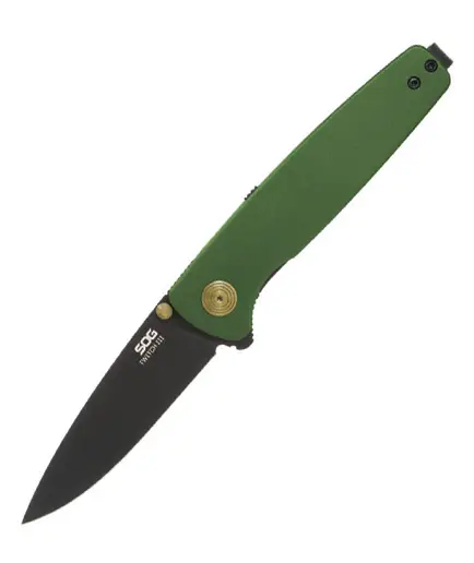 SOG Twitch III Linerlock A/O Grn SOG11150443 Preț redus