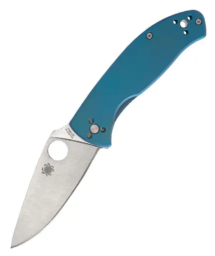 Livrare rapidă Spyderco Tenacious R.I.L. Titanium Blue SC122TIBLP