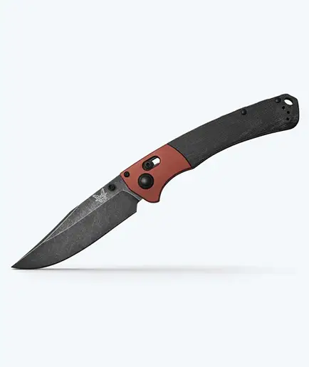 Popular Benchmade Crooked River Black Micarta MagnaCut 15080BK-04