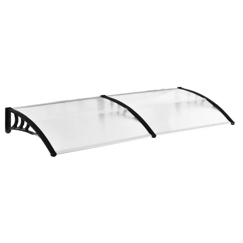 Outsunny Acoperis pentru Usa sau Fereastra, Impermeabil si Anti-UV, din Policarbonat, 80x197x23 cm Ultima șansă