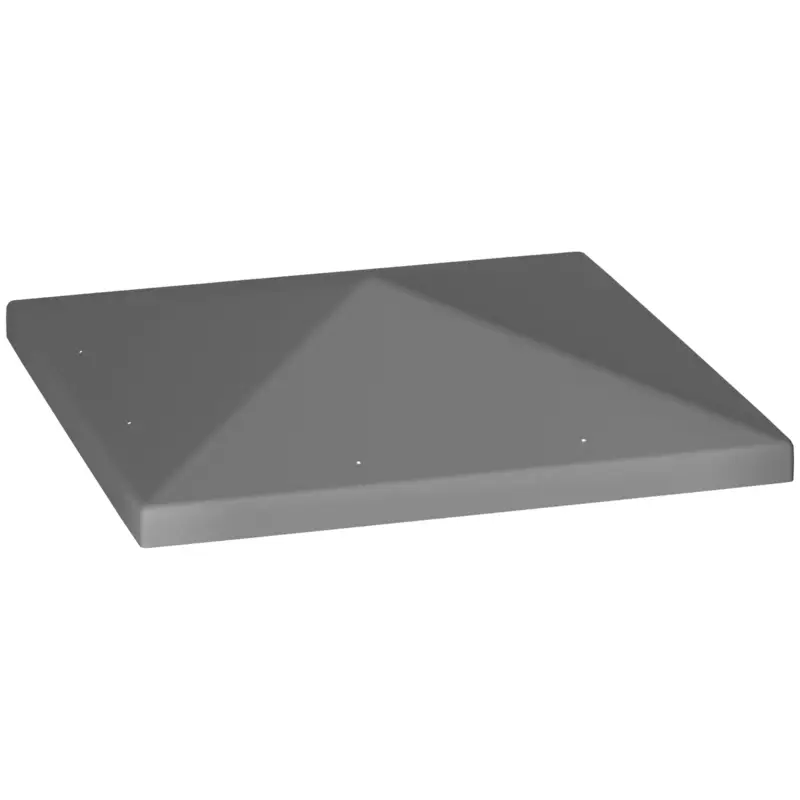 Preț redus Outsunny Prelată de rezervă 3 x 3 m pentru pavilion, prelată pentru pavilion de grădină, cu orificii de scurgere, UPF30+, gri închis