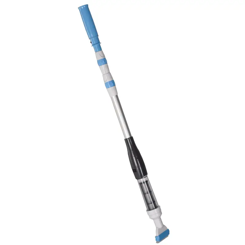 Outsunny Aspirator de piscina fara fir cu perie, aparat de curata usor pentru piscina cu stalp reglabil în 3 sectiuni pentru piscine interioare, supraterane si cazi cu hidromasaj Discount