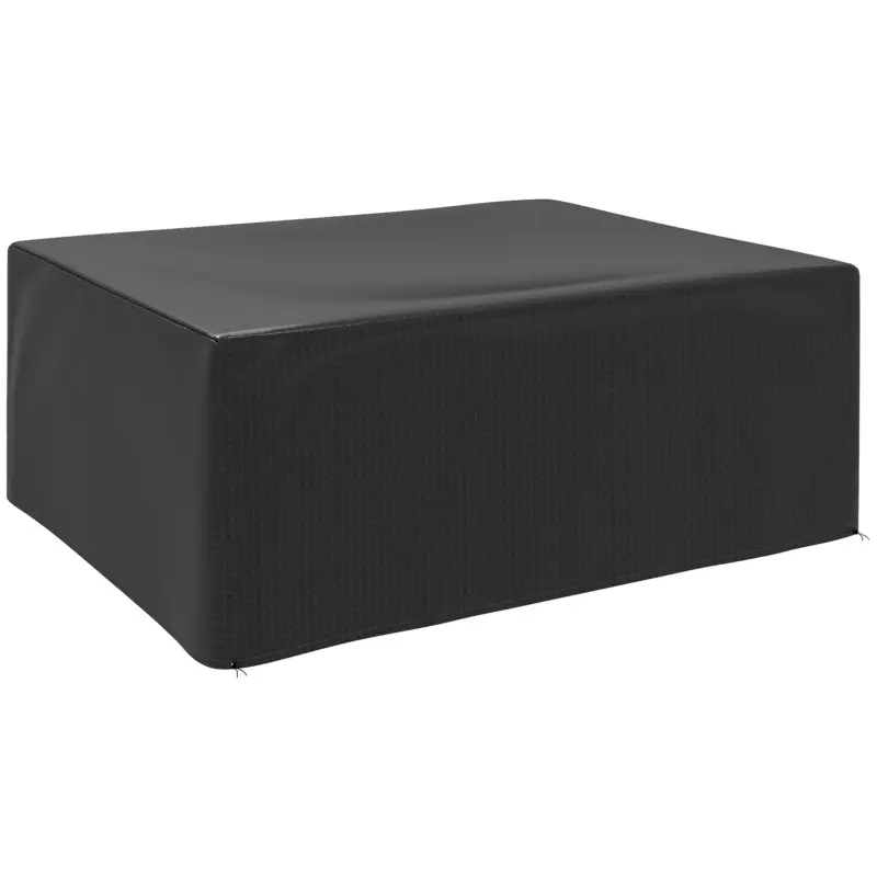 Outsunny Husă pentru mobilier de grădină, rezistentă la iarnă, impermeabilă, anti-UV, prelată 235 x 190 x 90cm Negru Reducere