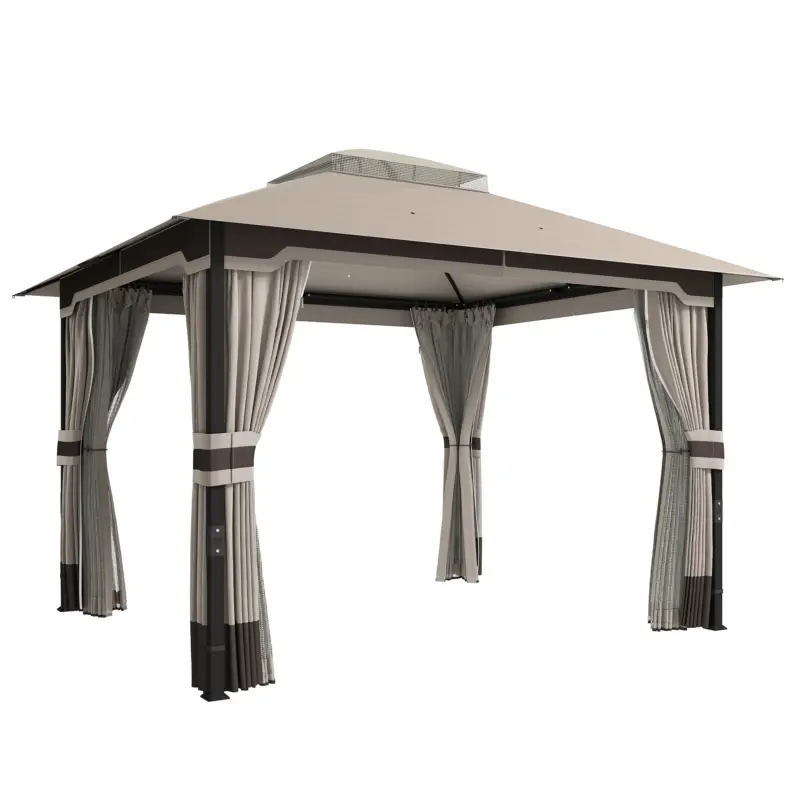 Promoție Outsunny pavilion metalic