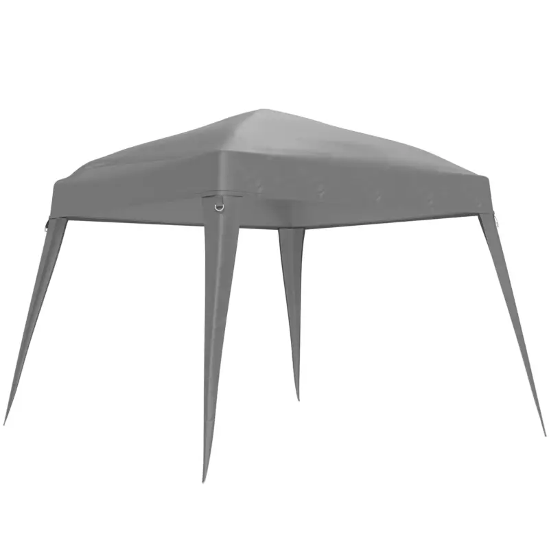 Ofertă Outsunny Acoperiș de schimb pentru pavilion, husă de schimb pentru 3 x 3 m pavilion de grădină, înlocuitor pentru acoperiș de cort de grădină, UPF50+, material Oxford, gri deschis