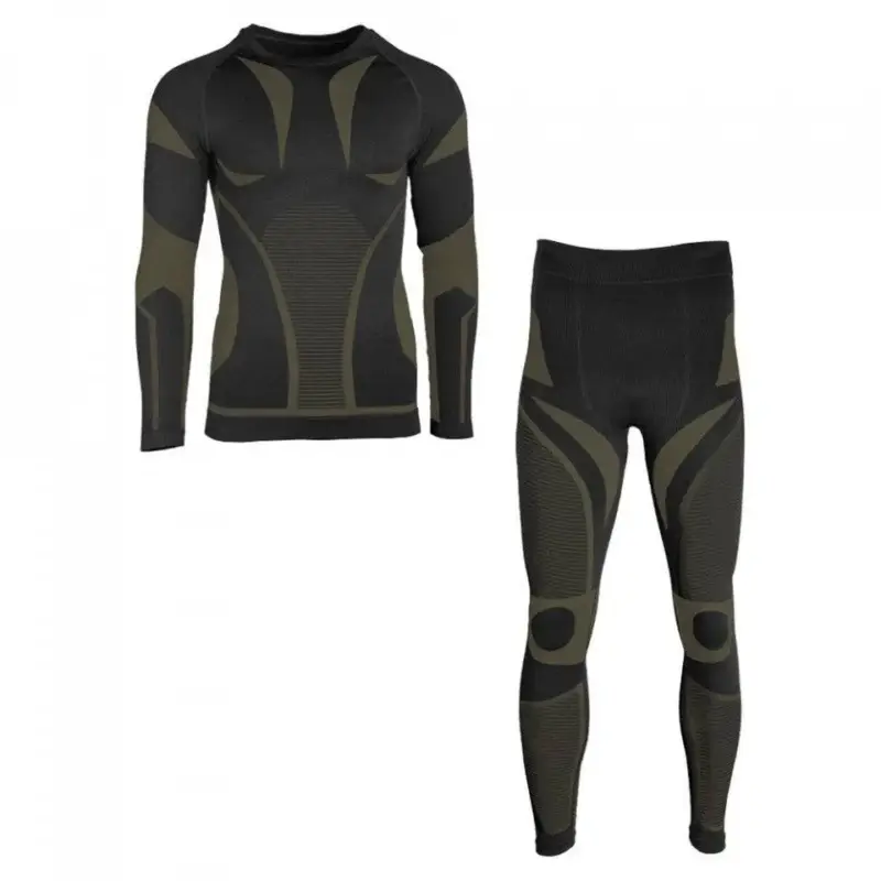 Costum Termic Performance Black Expediere rapidă