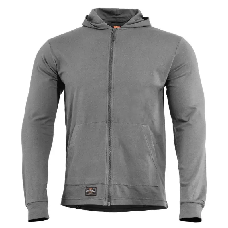 Hanorac Agis Ring Spun K08043-17 Grey Ofertă de sezon