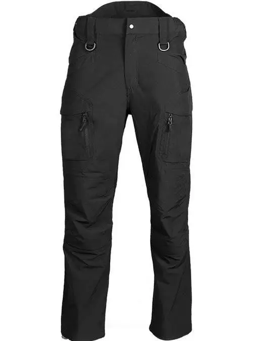 BLACK TACTICAL PANTS ′ASSAULT′ – Pantaloni Tactici Slim, Flexibili și Pregătiți de Acțiune Ofertă