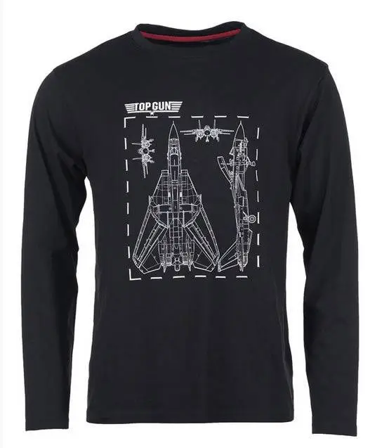 Ofertă exclusivă Bluza Barbati ′Top Gun′ Black