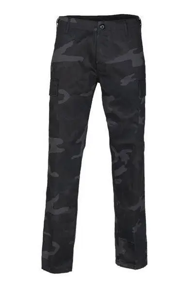 Calitate înaltă US BLACK CAMO RANGER FIELD PANTS BDU ‘STRAIGHT CUT’ – Camuflaj urban într-o croială modernă, versatilă