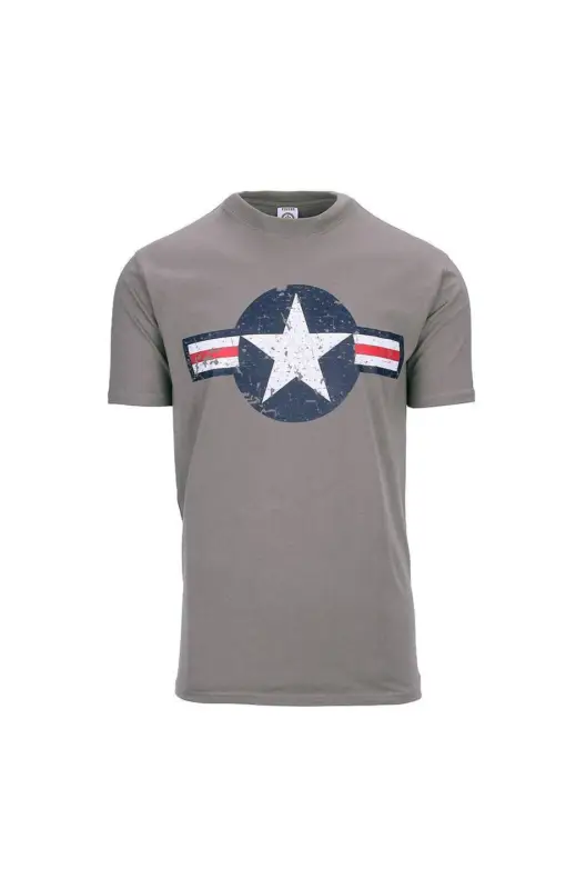 Tricou Barbati Wwii Air Force Grey Cel mai vândut