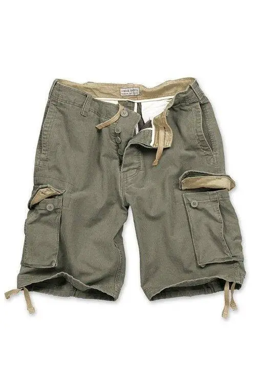 Ofertă de sezon Bermude Raw Vintage Oliv