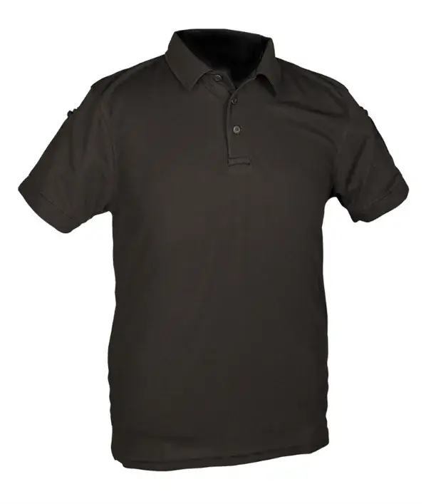 Livrare gratuită Tricou Tactical Polo Quickdry Black