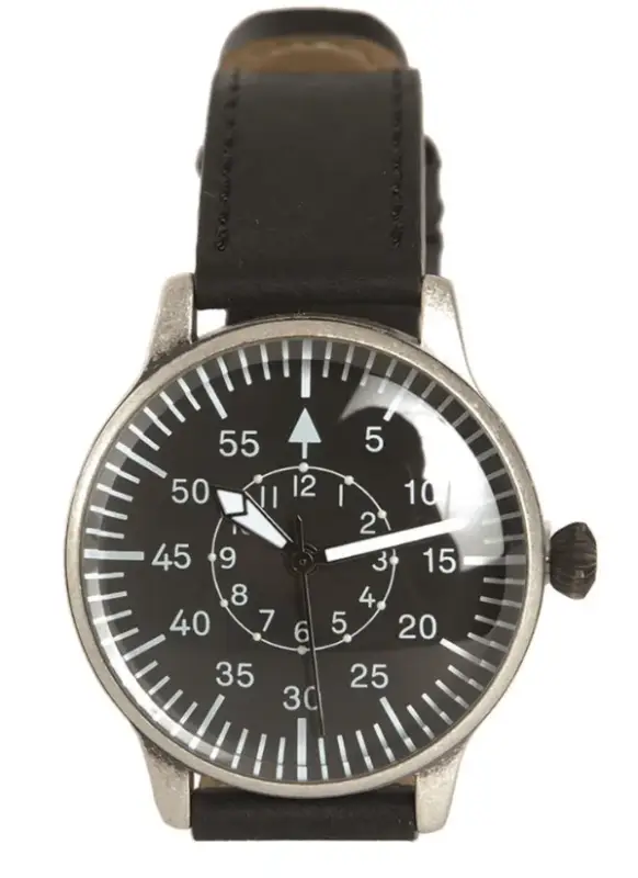 Lichidare de stoc Ceas Militar Pilot Retro Cu Cadran Negru