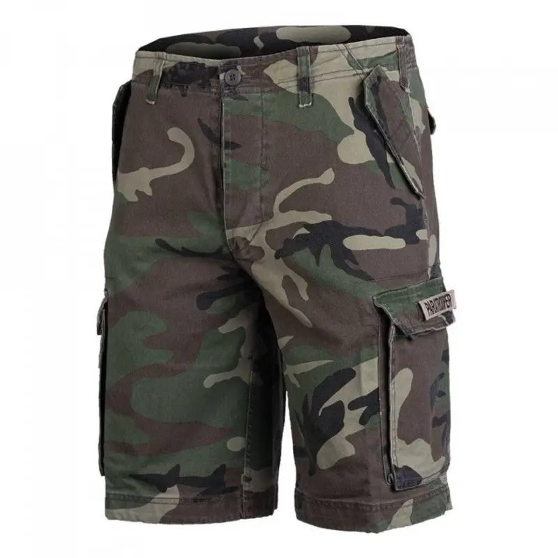 Bermude Prespalate Paratrooper Woodland Super ofertă