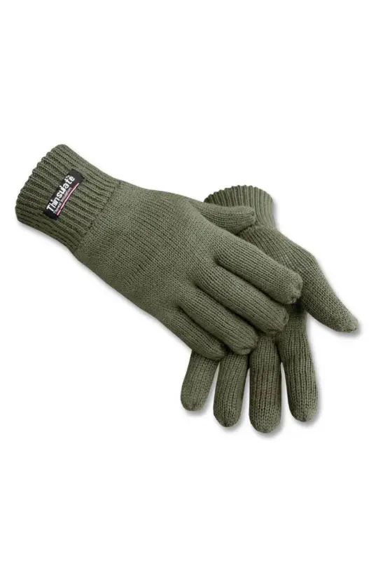 Promoție Manusi Tricot Thinsulate Oliv