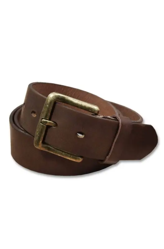 Centură Maro din Piele Naturală 4 cm – Clasică, Rezistentă, Elegantă Chilipir