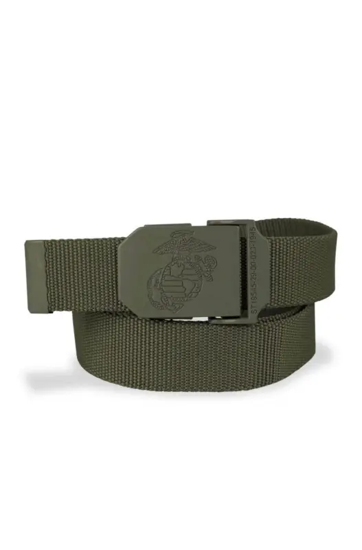 Super ofertă Centură Web USMC OD 30 mm – Stil Militar Marină, Reglabilă, Subțire și Rezistentă