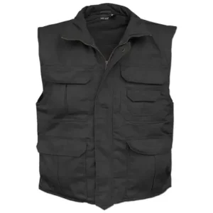 Vestă Ranger Neagră – Practică, Călduroasă și Versatilă Doar azi