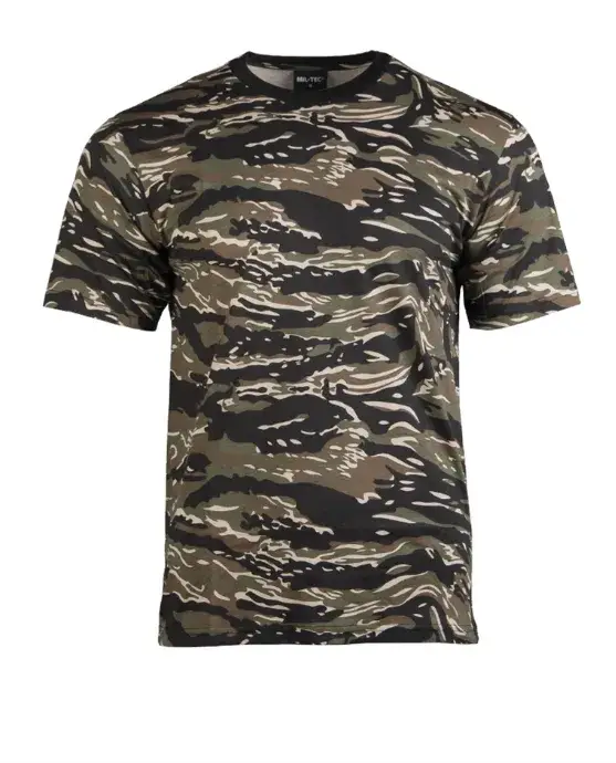 Tricou Barbati Camuflaj Tigru Cumpărături sigure