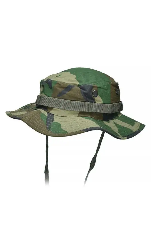Palarie Us Gi Boonie Camuflaj Woodland Chilipir