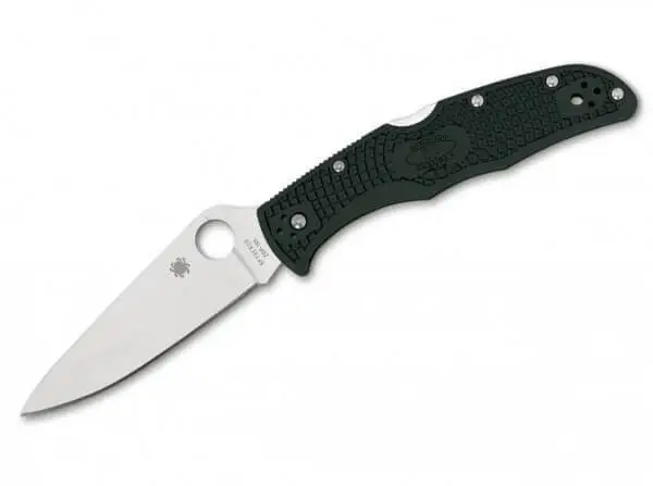 Briceag Spyderco Endura Flat Ground Racing Green Chilipir