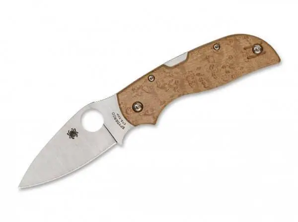 Briceag Spyderco Chapparal Birdseye Maple Lichidare de stoc