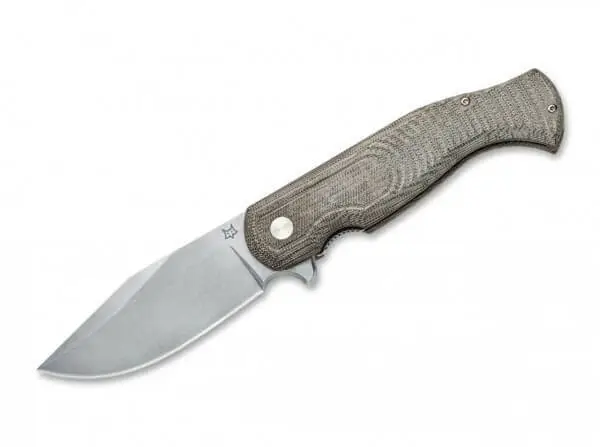 Briceag Fox Knives Eastwood Tiger D2 Od Green Preț promoțional