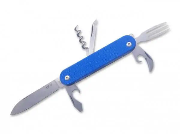 Cel mai bun preț Briceag Multifunctional Mkm Malga 6 Blue G10