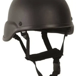 Casca Combat Fibra De Sticla - Neagra Doar azi